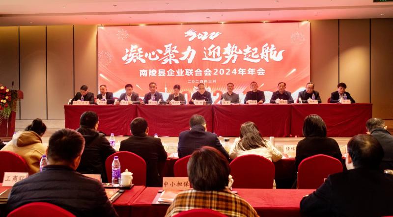 南陵县企业联合会2024年年会顺利召开