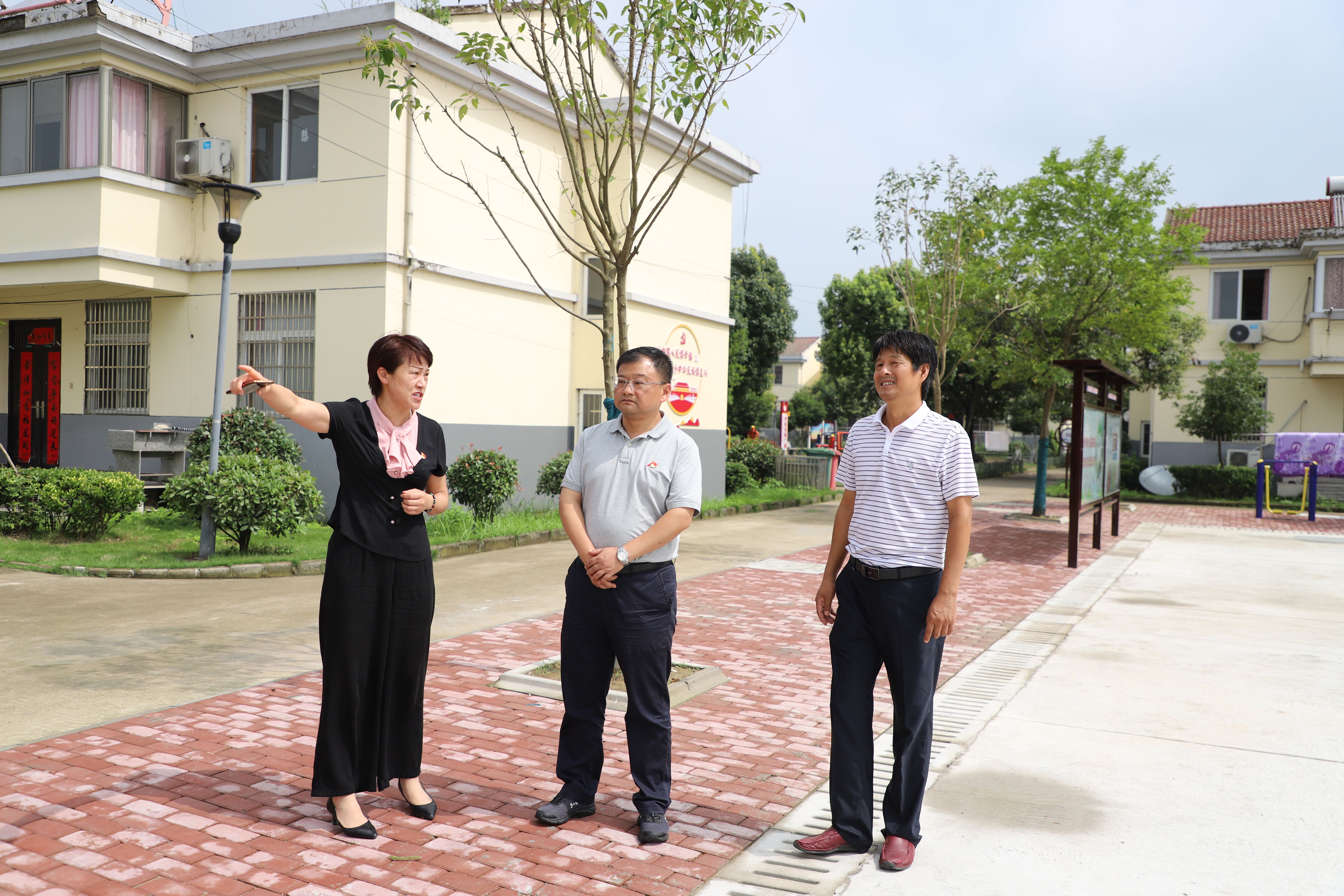县委副书记,县长李新宇前往三连村调研_南陵县人民政府