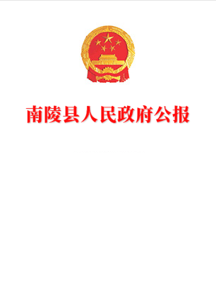 南陵县人民政府公报